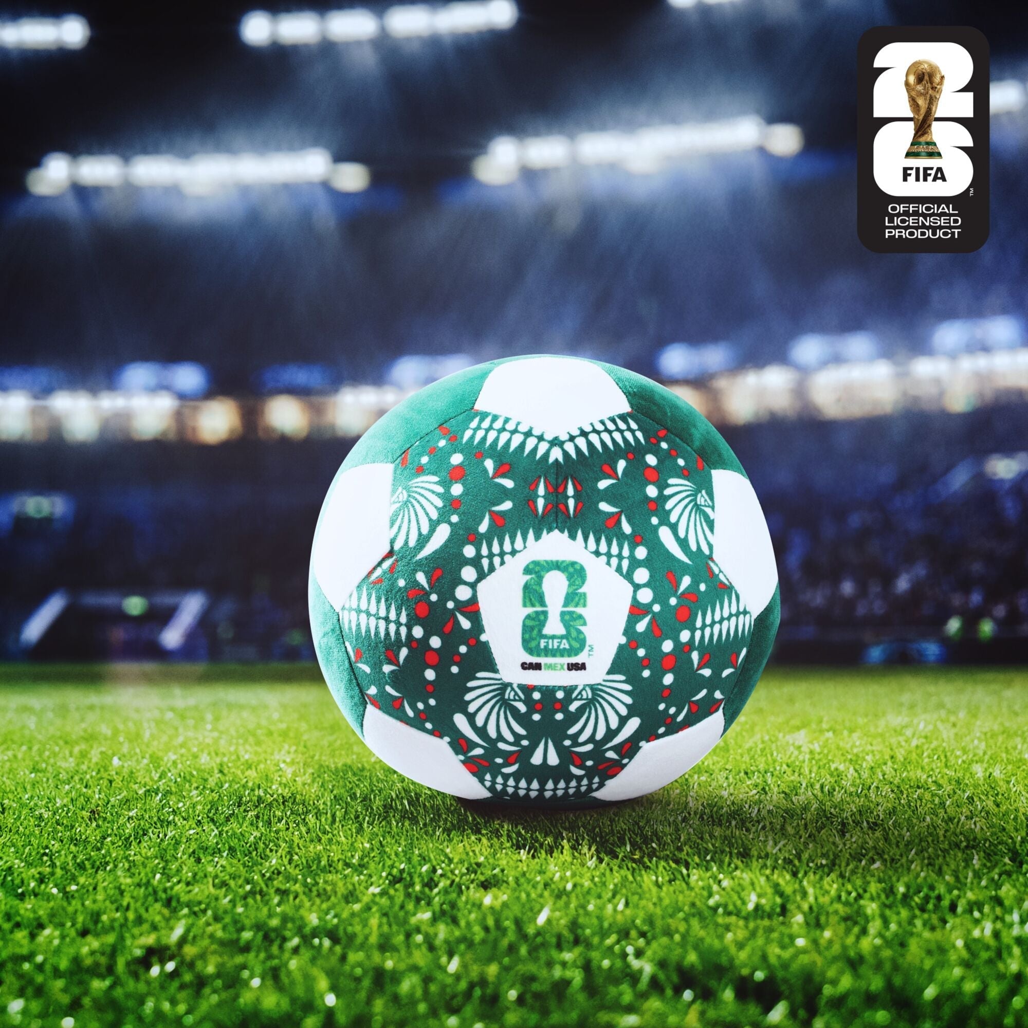 FIFA World Cup 2026 Mexico 9-Inch Plush Soccer Ball