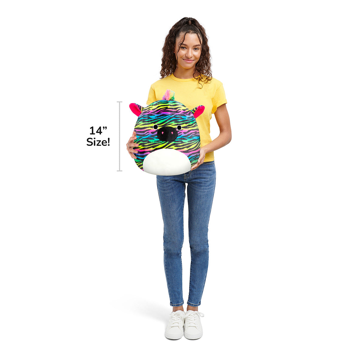 14-Inch Safiyah the Rainbow Zebra