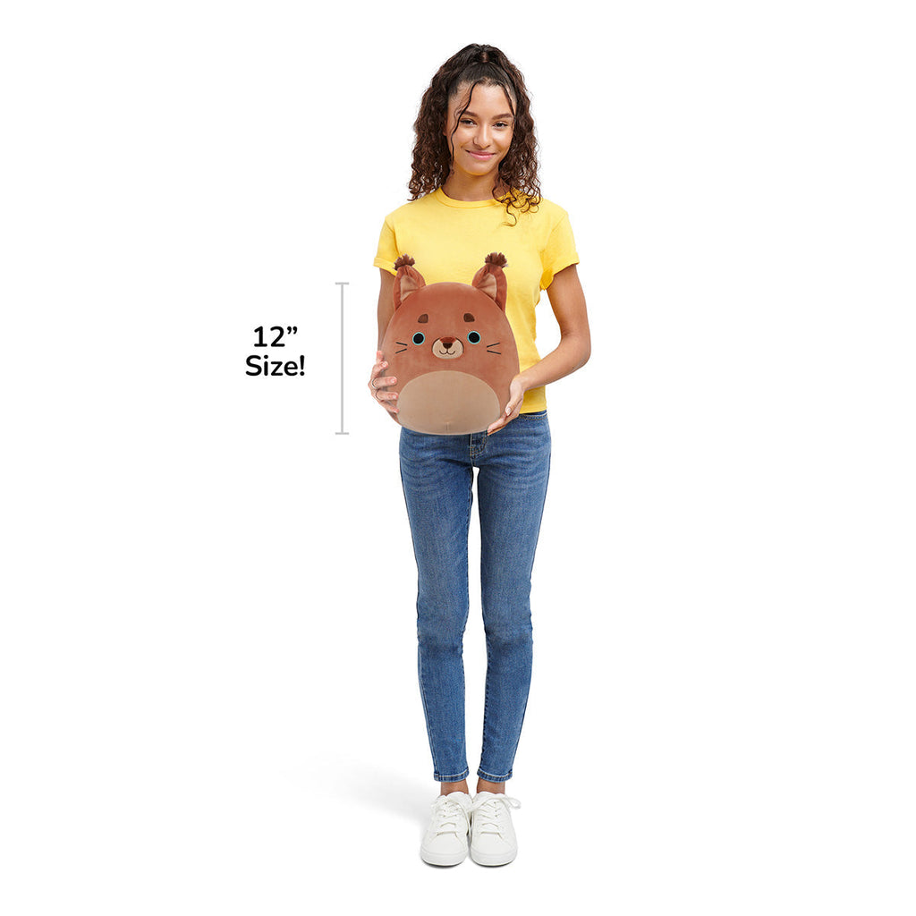 12-Inch Ferraz the Orange Caracal Cat