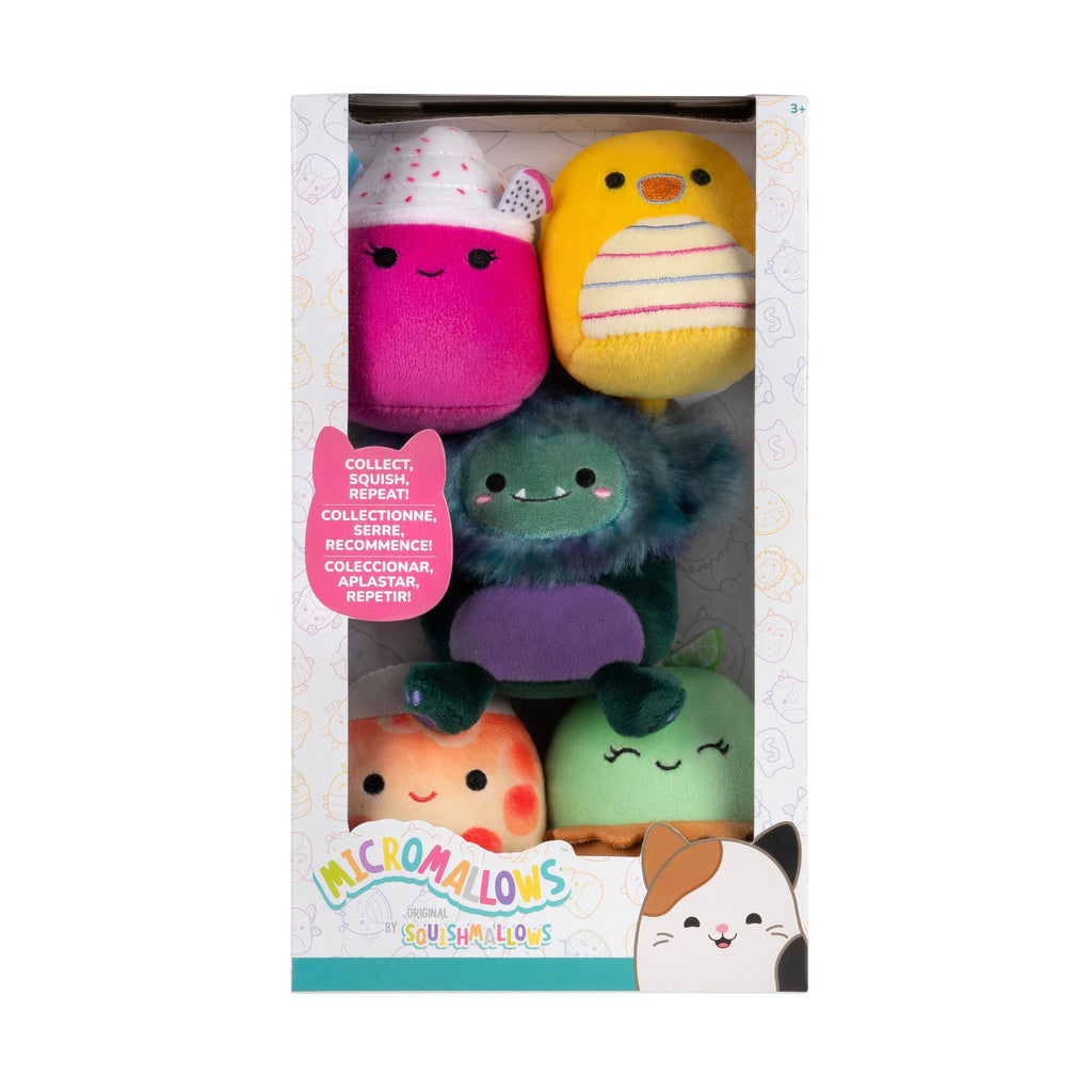 Micromallows 5-Pack - Largo Key Lime Pie, Adelle Lava Lamp, JT Bigfoot, Nicota Dragon Fruit Smoothie, Leif Sea Dragon