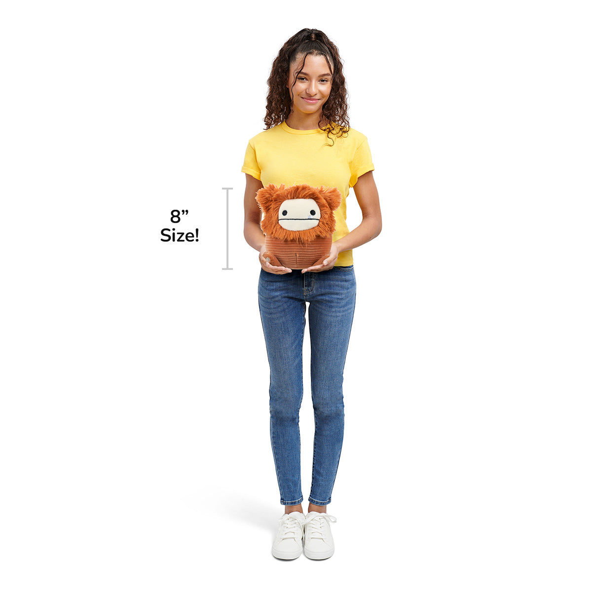 8-Inch Benny the Brown Corduroy Bigfoot