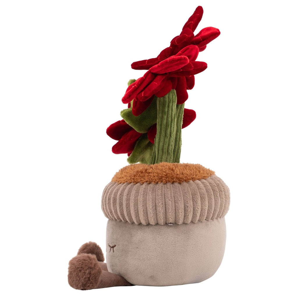 Greenhouse by Russ 12-Inch Poinsettia Plant Plush