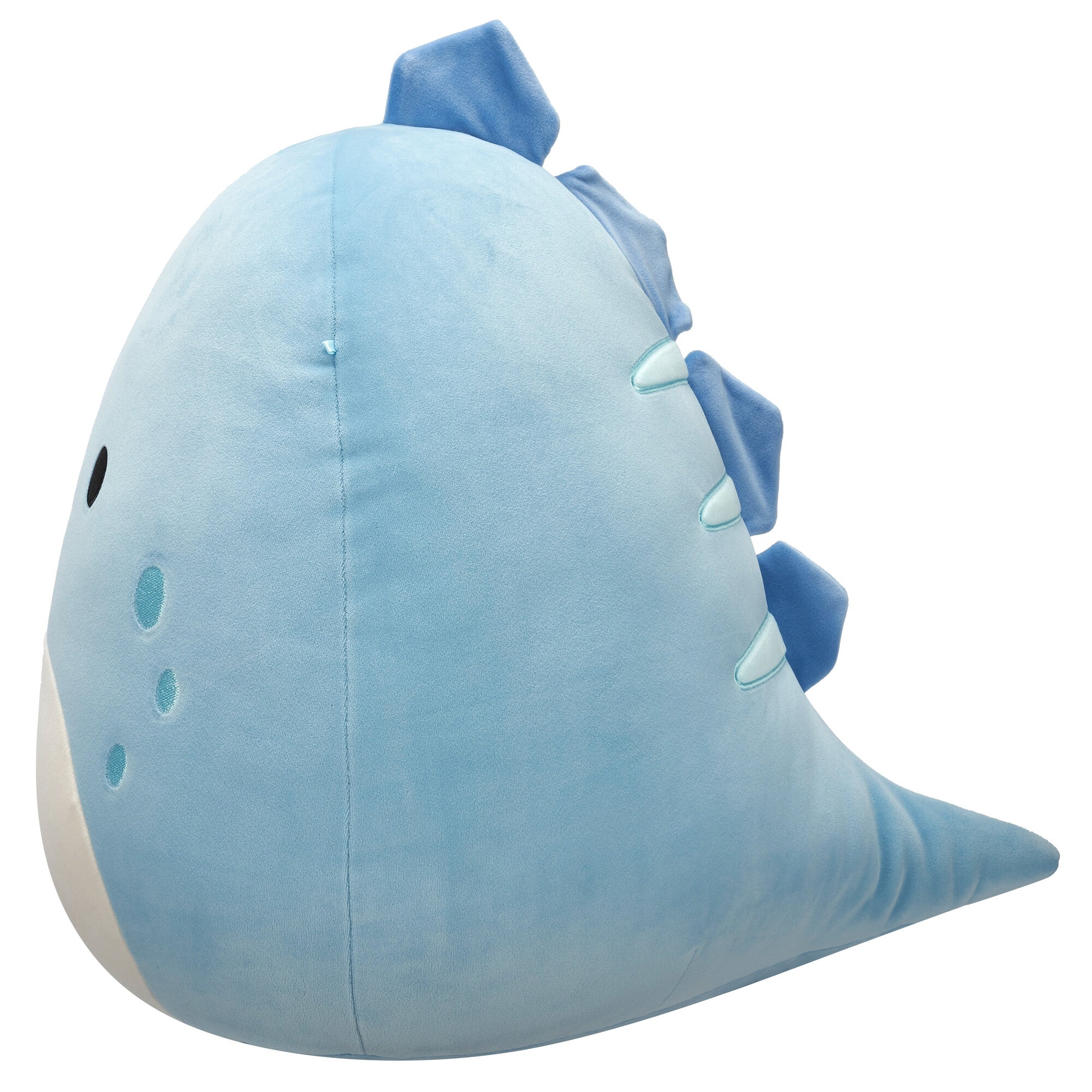 16-Inch John-John the Slate Blue Dino With White Belly