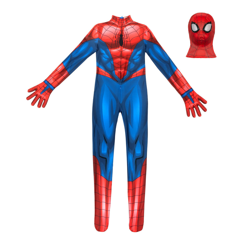 MARVEL Spider-Man Official Youth Deluxe Zentai Costume