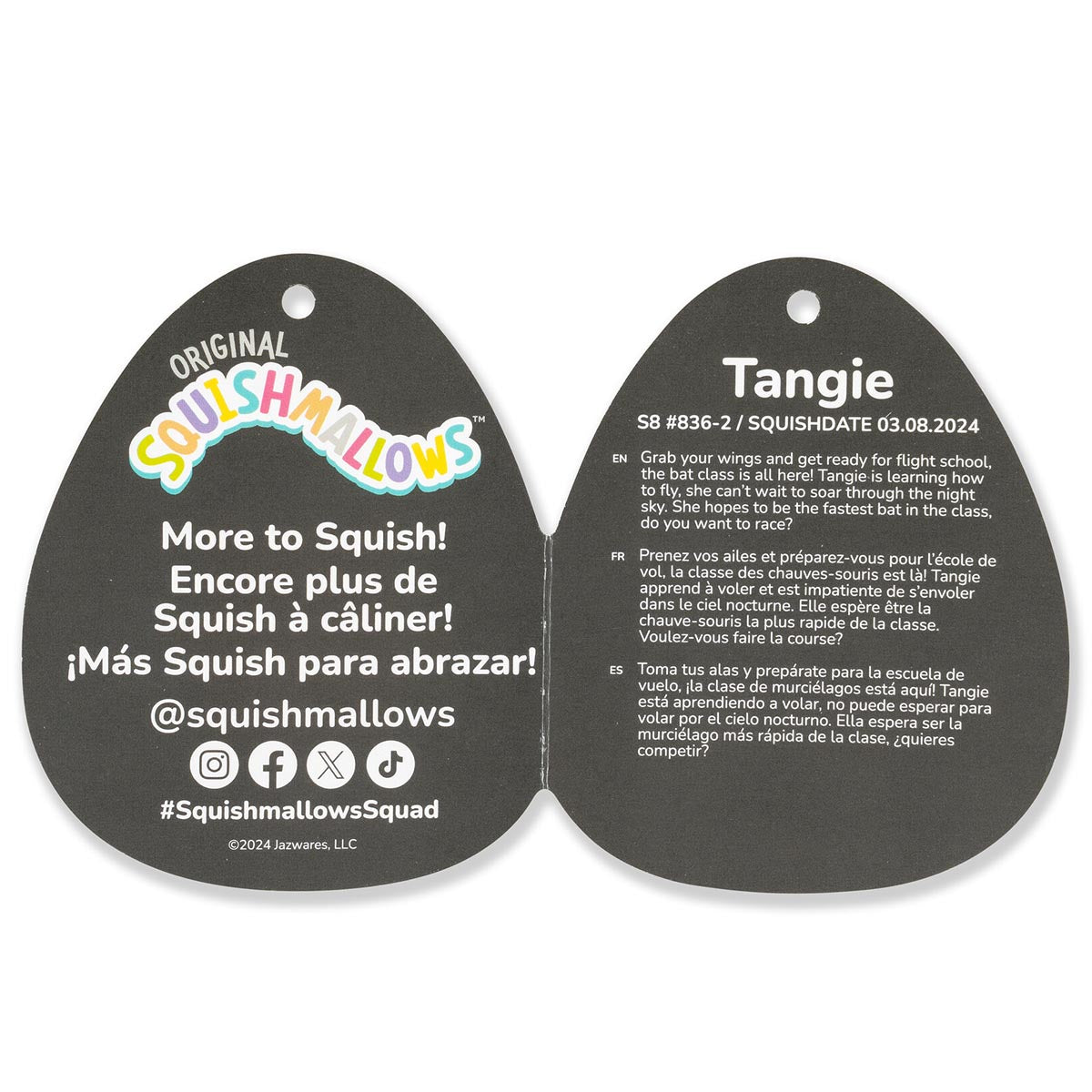 8-Inch Select Series: Tangie the Orange Bat
