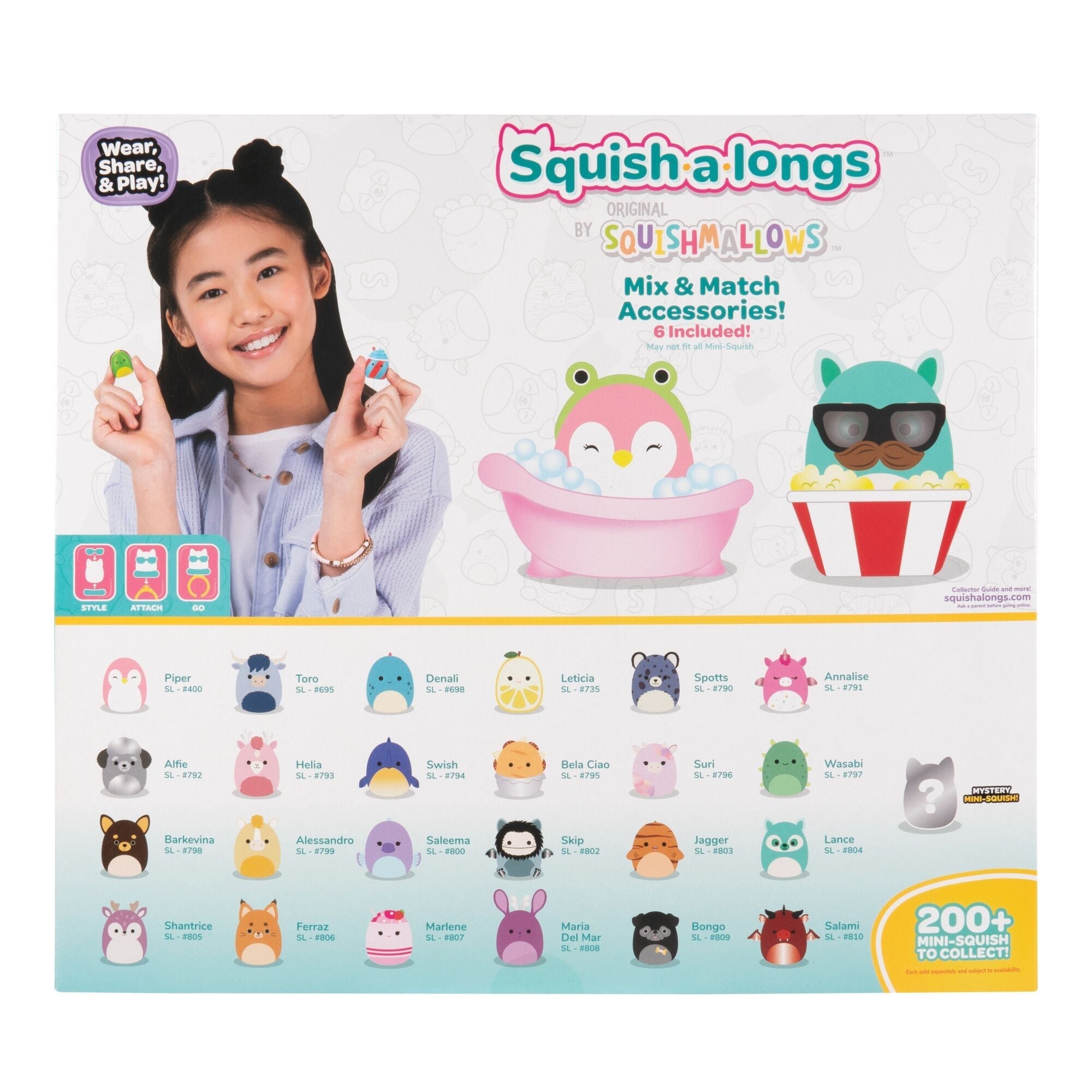 Squish-a-longs Mini-Squish 25-Pack (Wave 5, Style 1)