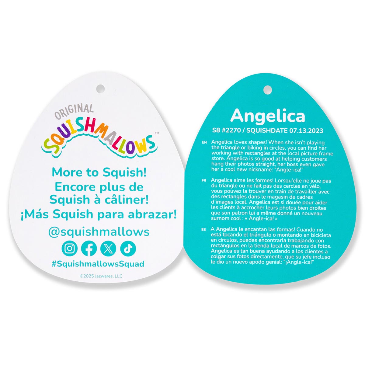 8-Inch Angelica the Pink Frozen Yogurt