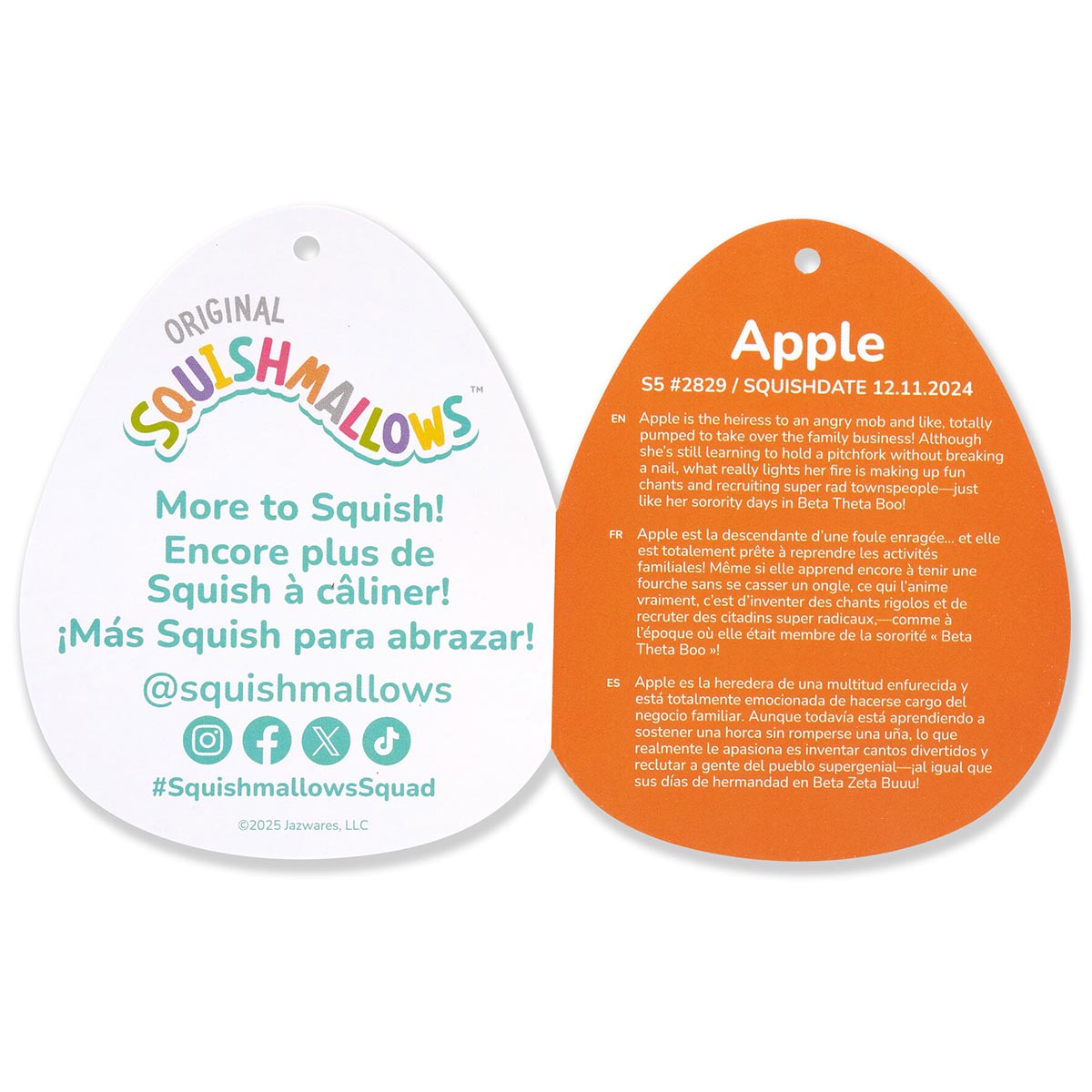 5-Inch Apple the Green Bat