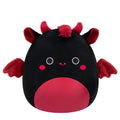 8-Inch Rebecca the Black and Maroon Jersey Devil