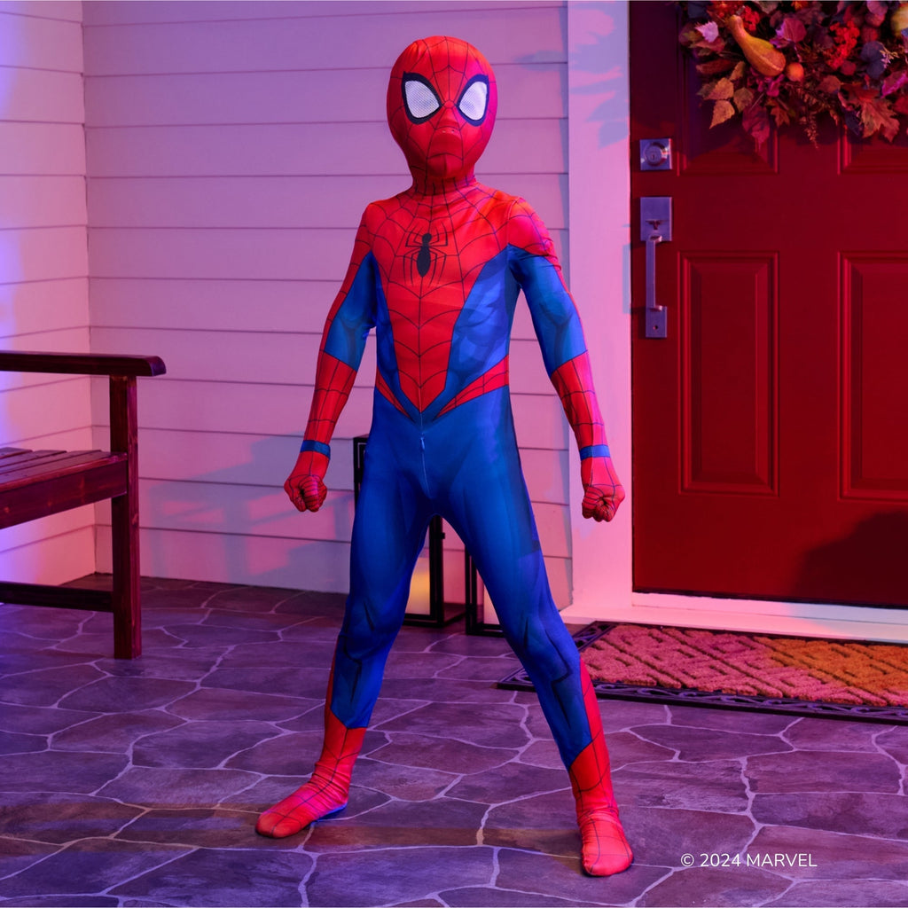 MARVEL Spider-Man Official Youth Deluxe Zentai Costume