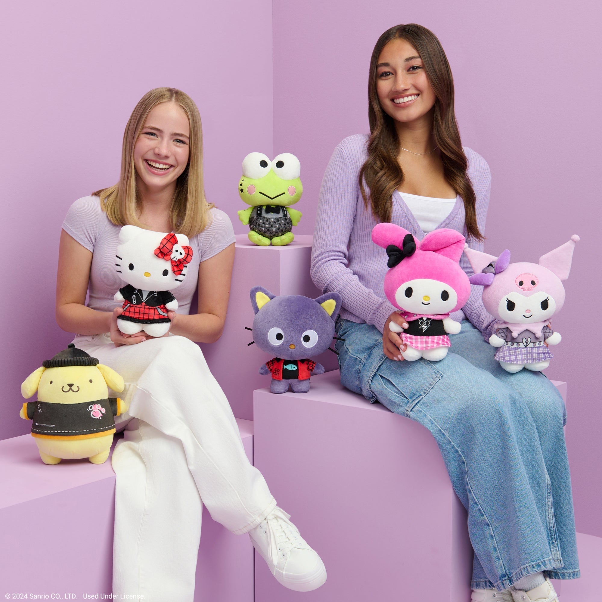 Hello Kitty and Friends Series 2 - Kuromi 8-Inch Punks Plush