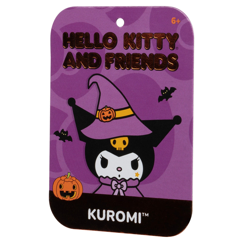 Hello Kitty and Friends 8-Inch Kuromi Halloween Plush Wearing a Witch Costume