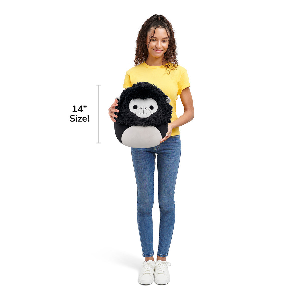 14-Inch Aron the Black Gorilla
