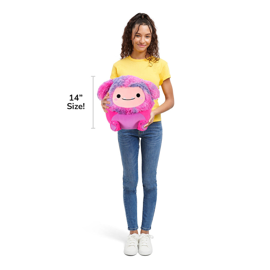 14-Inch Woxie the Magenta Bigfoot