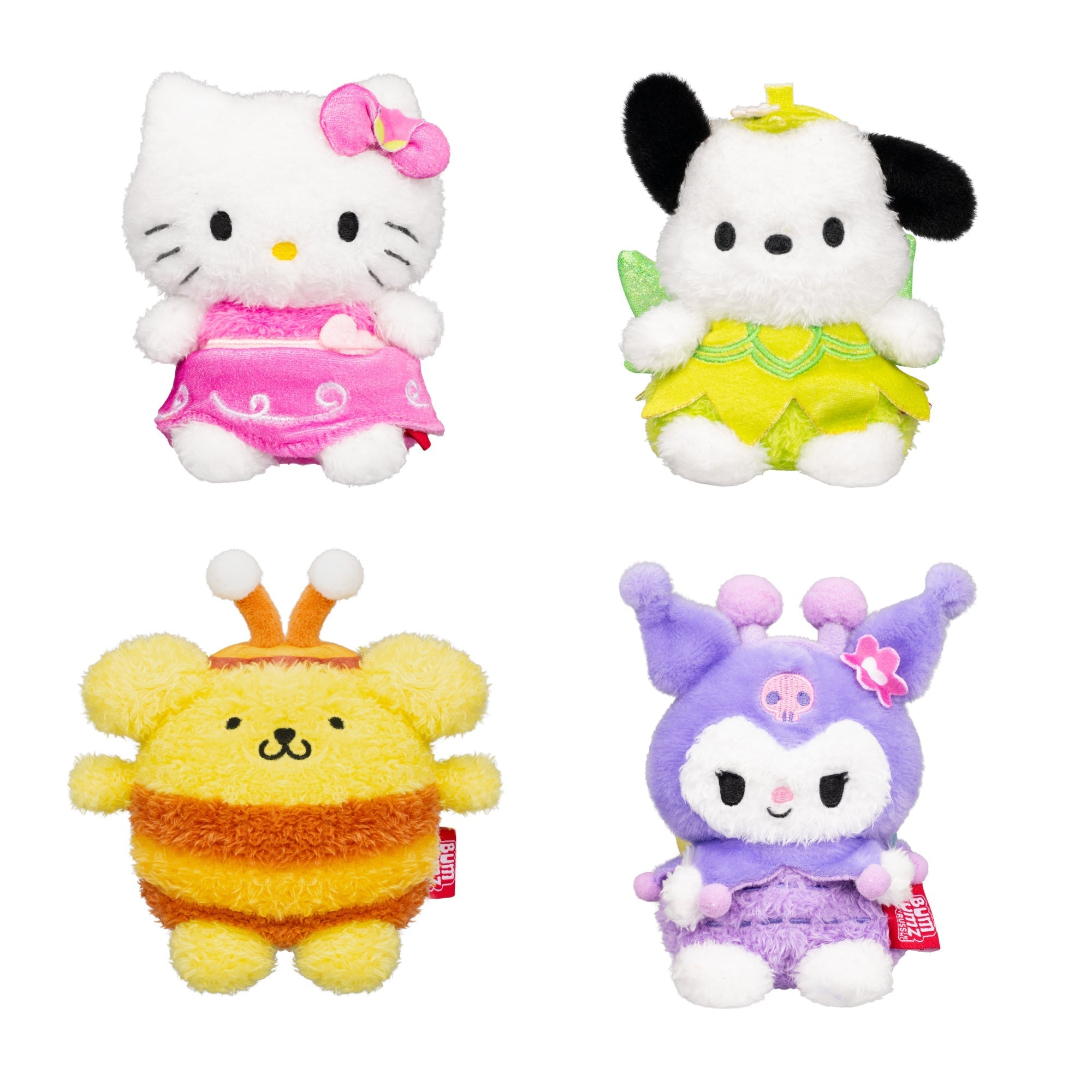 4.5-inch Hello Kitty and Friends FairyGardenBumz 4-Pack