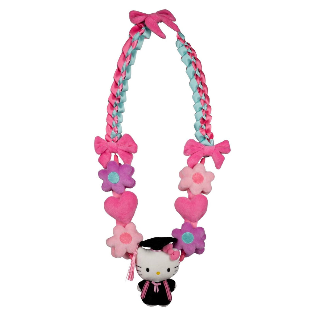 Hello Kitty 21-Inch Graduation Plush Lei with 4-Inch Collectible Plush