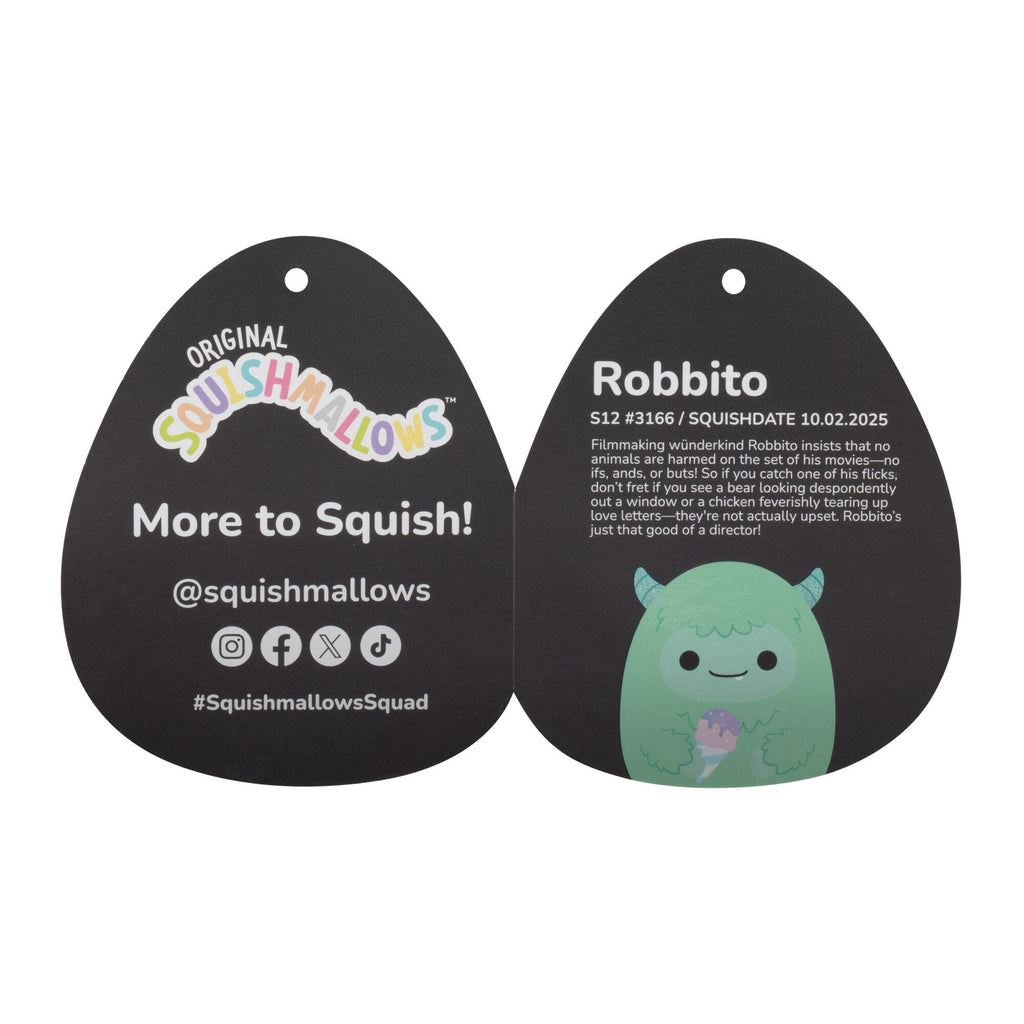 12-Inch Select Series Robbito Green Yeti with Ice Cream Cone